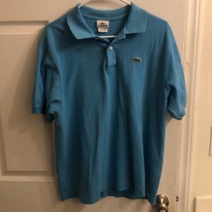 Lacoste size 7 men’s polo shirt